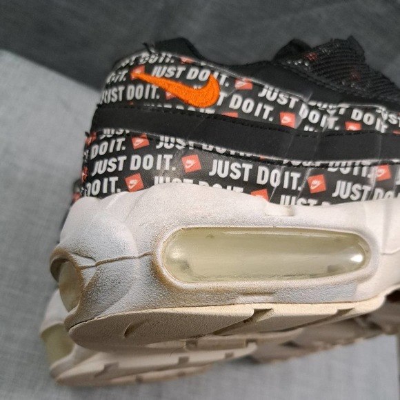 %Nike Air Max 95 SE Just Do It Sneakers 2018 Black Men’s Size 8.5 / A 36 main image 8